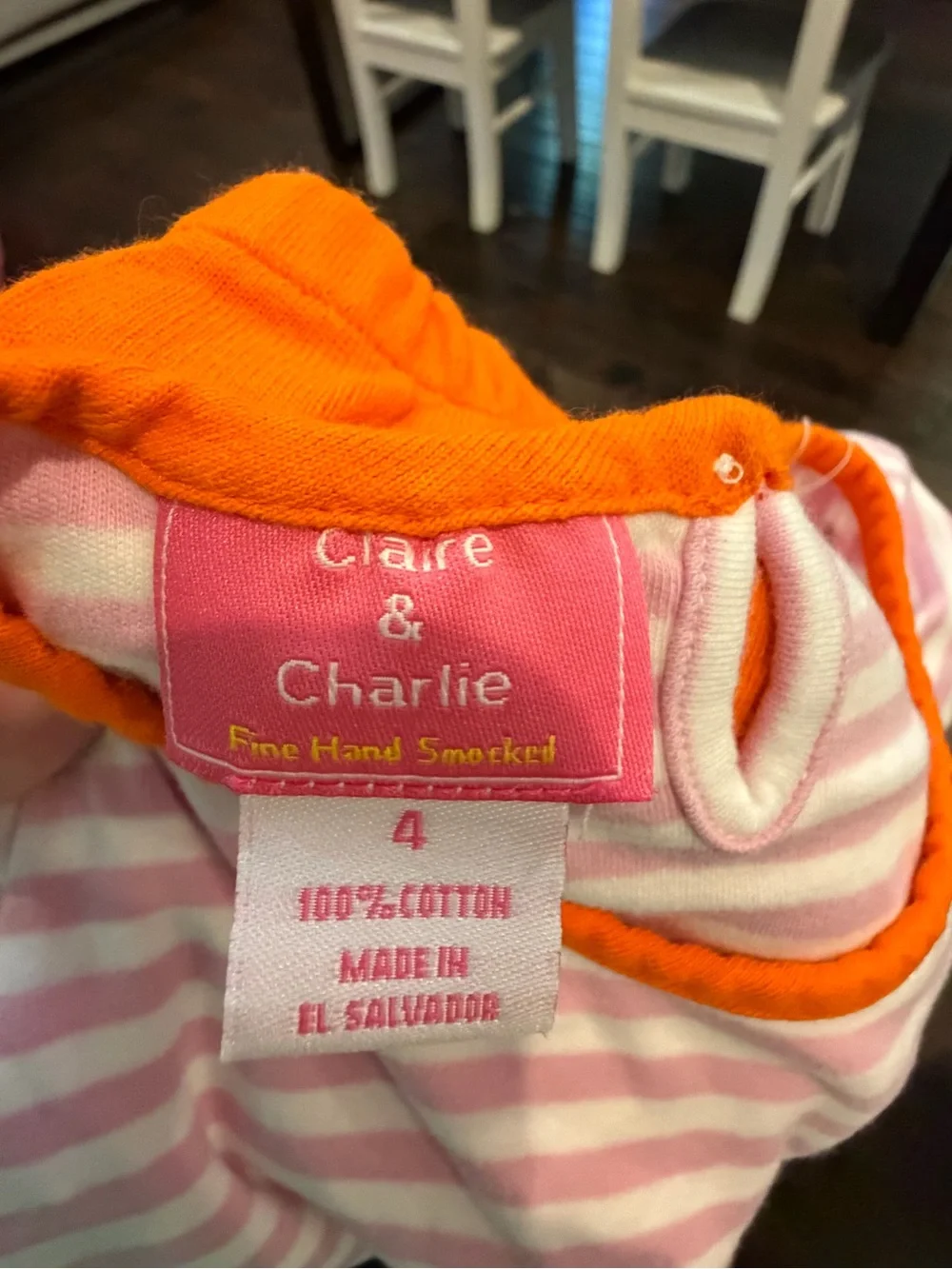 Girls Pink Striped Pumpkin Tunic with Orange Leggings - Kids Matching Set